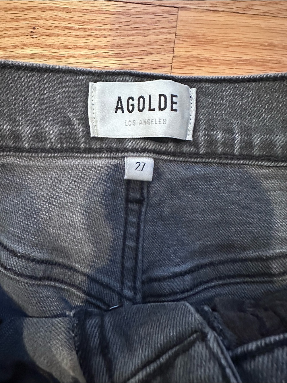 Agolde Riley Jeans women’s size 27 - Picture 2 of 8